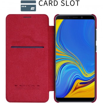 Qin Nillkin raudonas dėklas (Samsung A9 2018)